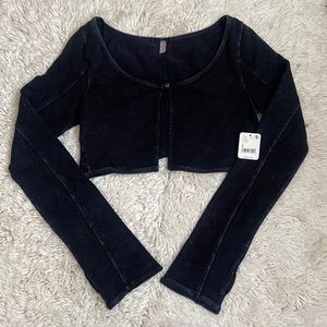 Free People cropped cardigan